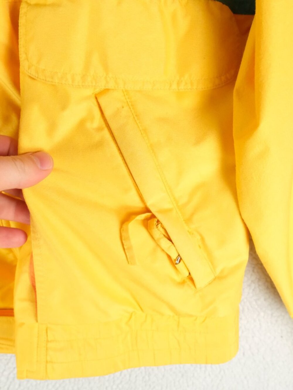 Vintage Sunice Jacket Mens Medium Yellow Blue Full Zip Calgary Olympics 1988 - Picture 5 of 12